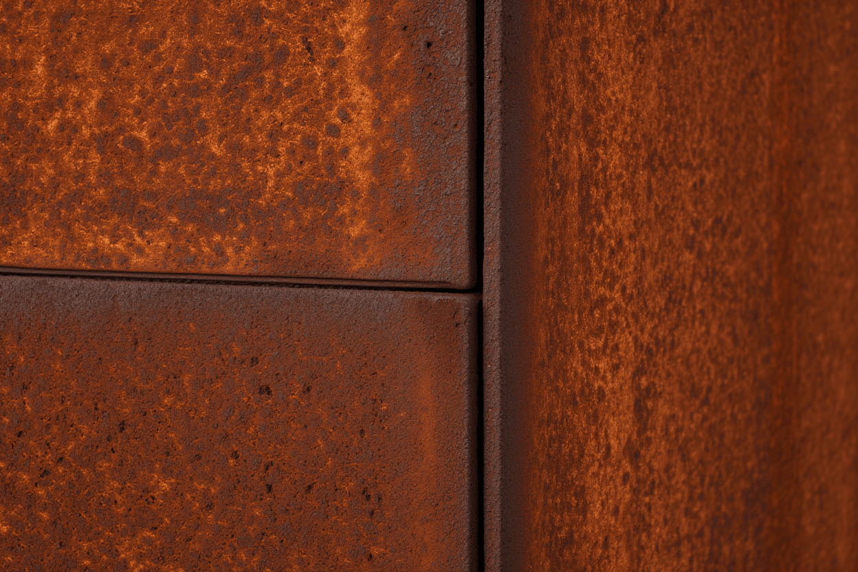 Rusted metal texture
